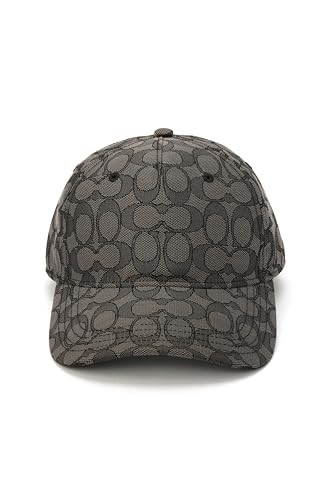 coach mens signature c jacquard baseball hat