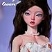 Oueneifs Lenabjd 1/4 Bjd Dolls Sweet Girl Style Floral Dress Ball Jointed Dolls Gifts Toy for 15+ Year Old