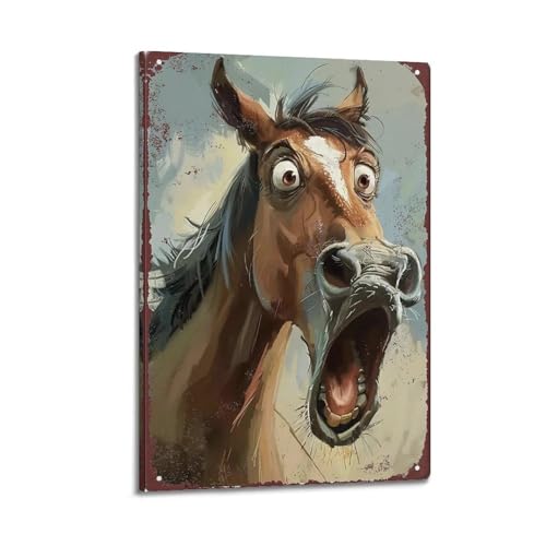 Peinture murale décorative contre les murs vides : toile animaux rétro de 20 x 30 cm