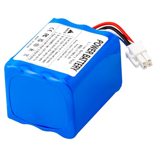Hauteook Staubsauger Ersatz Akku 14.4V 6000mAh Li-ion für Vorwerk Kobold VR200 20884-1