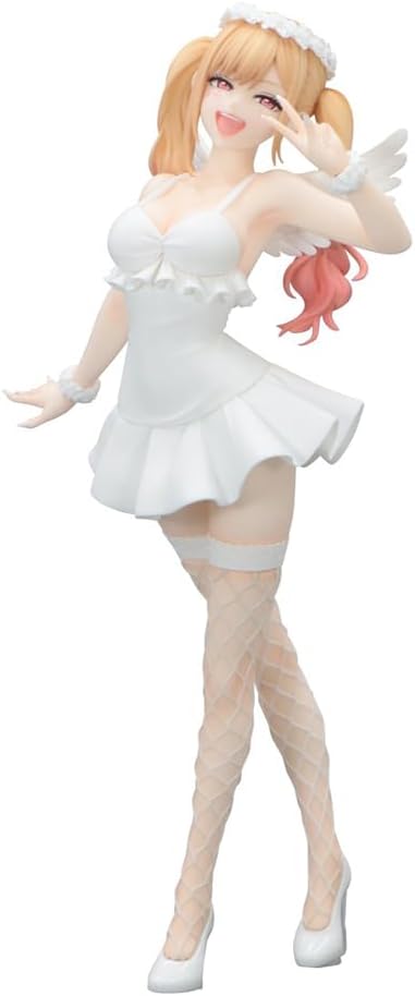 YLQANONG Kitagawa Marin Figures Anime Nikaidou Neon/Inui Sajuna Girl Figure Statues PVC Material Marin Kitagawa Anime Figurine for Fans 26CM