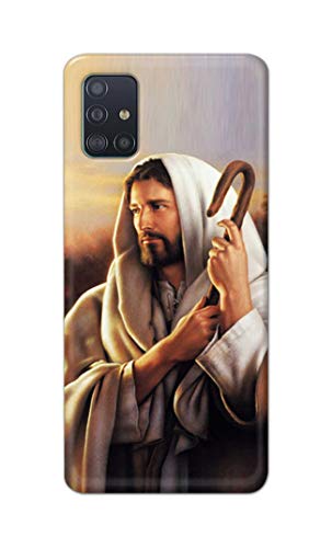 Image of PRINTFIDAA Catholic Image of Jesus Christ from Slovakia Hard Back Cover for Samsung Galaxy A51, A51 5G SM-A515F / DSN, SM-A515F / DS Back Cover -(P6) KAT1003