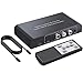 PROZOR DAC Convertitore con Telecomando 192KHz Convertitore Digitale Coassiale Toslink ad Analogico Stereo L/R RCA 3.5mm Audio Supporta Controllo Volume / Muto / Power ON OFF via IR Telecomando