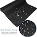 Gaming Mouse Pad, Large Desk Mouse Pad with Stitched Edges,(35.4X15.7In) Durable Non-Slip Natural Rubber Base, Waterproof Computer Keyboard Pad Mat for Esports Pros/Gamer/Desktop/Office/Home, Black