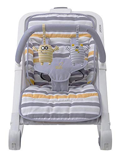 Baba Bing Rockout - Hamaca, color amarillo y blanco