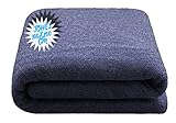 Extra Large Super Jumbo Bath Sheet (100 x 200 cm -600gsm) 100% Egyptian Combed Cotton Towel Super Soft Big Bath Sheet Hotel Quality Towels (Charcoal, Cotton) - Image 1