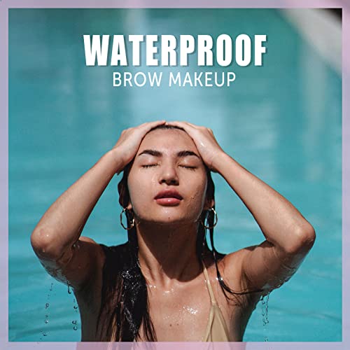 Cilrofelr Eyebrow Stamp And Eyebrow Stencil Kit, Brow Pomade And Stencil Kit For Quick & Natural Eyebrows, Easy Eyebrow Stmaping Kit With 10 Brow Stencils, Waterproof, Long Lasting, Full Coverage - Medium Brown #TOP3
