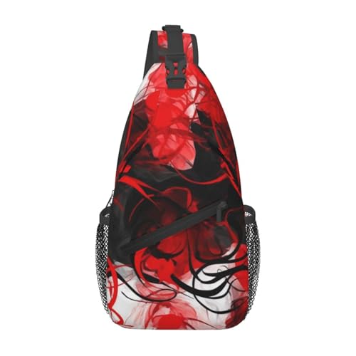 Sac à dos à bandoulière pour le travail et les voyages, motif abstrait moderne