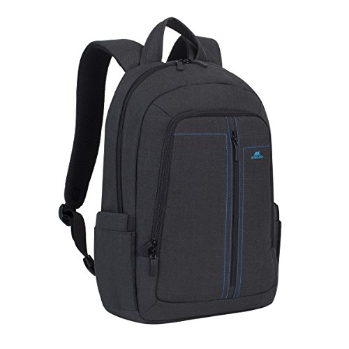Rivacase 7560 Black Laptop Canvas Backpack 15,6"