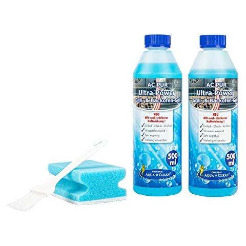 AQUA CLEAN PUR Ultra Power Grillreiniger & Backofenreiniger Gel 2x 500ml Cover