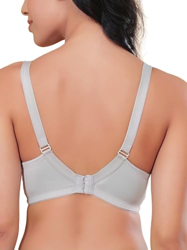 Image of Womens Seamless Padded Bra | Non Wired | Detachable Straps | Everyday Comfort | Full Coverage