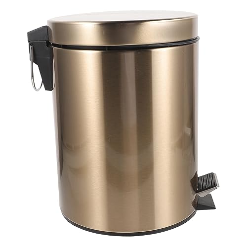 Cabilock caneca de basura metálica grande rectangular