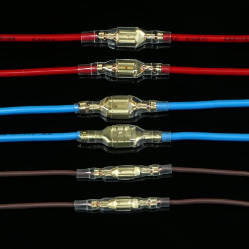 Ponfy 315Pcs 2.8/4.8/6.3Mm Quick Splice Male And Female Wire Spade Connector Crimp Terminal Block Assortment Kit With Insulating Sleeve For Electrical Wiring Car Audio Speaker #TOP4