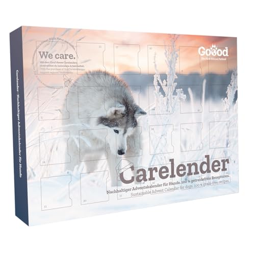 Goood Adventskalender - Getreidefreie Snacks, Ideal zum Verwöhnen, Ohne Zuckerzusatz und Zusatz von Konservierungsstoffen, DREI Verschiedene Sorten köstlicher Hundeleckerlies