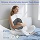 SAHEYER Ergonomisches Nackenkissen Kopfkissen, Orthopädisches Nackenstützkissen 60 x 40 x 13/11 cm Memory Foam Kissen für Seiten, Rücken & Bauchschläfer