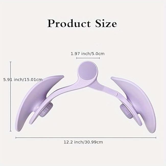 Pelvic Floor Muscle Trainer, Thigh Toner, Pelvic Floor Trainer, Kegel Trainer & Butt, Leg, Arm for Home Gym Workout