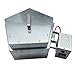 Domestic Pentagon top-Loaded Electric Muffle kiln 1240 C°/2264°F with 3 Cubic litres Chamber and Easy to use Temperature/time programmable Controller