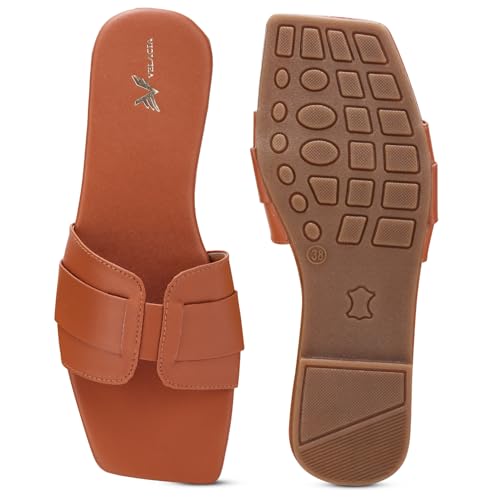 Image of Women's Leather Sandal, Faux Leather, Comfortable and Stylish Wedges Soft Cushion Footbed For Women & Girls For Casual Wear & Formal Wear Occasions(Teal 3)