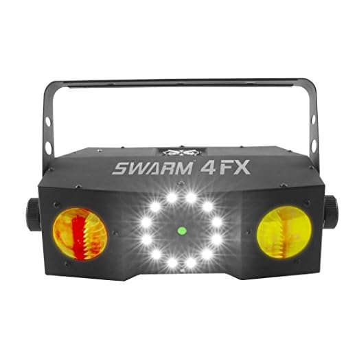 CHAUVET DJ LED Lighting, BLACK (SWARM4FX)