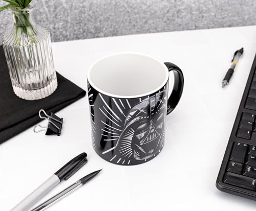 Taza de cerámica Star Wars Darth Vader y Stormtrooper 20 oz miniatura 4