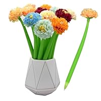 SIPLIV 12 penne a sfera a forma di fiori artificiali creative con