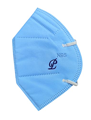 Image of GOLU MOLU Cotton White Formal Handkerchief Pack Of 6 | Office Travel Daily Use | Custom Initial Design | Free Size | Cotton Fabric | Customised N95 Mask Included