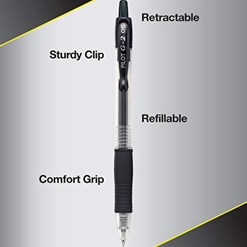 Bolígrafos Pilot G2 Premium Gel de Colores Extra Finos miniatura 2