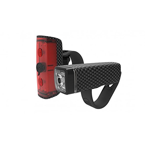Knog Pop Duo Twin Pack, Carbon Non Ammesso dal