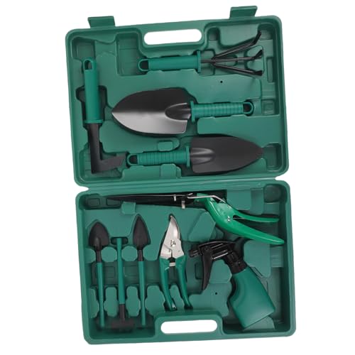 Set portátil de herramientas de jardinería BESPORTBLE con estuche miniatura 1