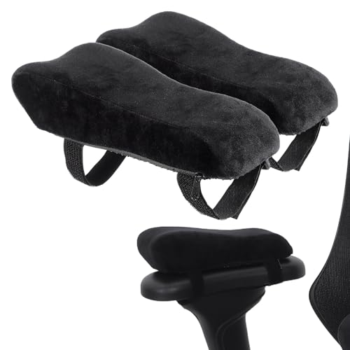 Operitacx Protetores de Braço para Cadeira de Escritório, Almofadas Ergonômicas para Apoio de Braço de Cadeira Gamer, Capas Protetoras para Braços de de Rodas E de Escritório, Alívio de Pressão