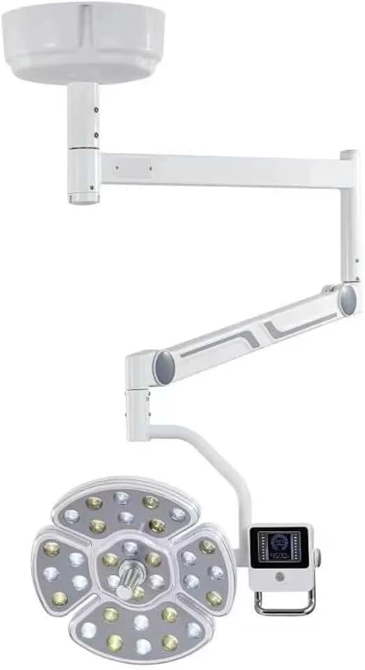 BONEW-Oral Ceiling-Mounted Type Dental Shadowless LED Exam Lamp 32 LEDs Tubes Surgical Medical Light Color Temperature Adjustable KY-P139