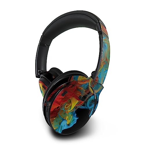 Image of MightySkins Skin Compatible with Bose QuietComfort 45 Headphones - Primary Smoke | Protective, Durable, and Unique Vinyl Decal wrap Cover | Easy to Apply, Remove, and Change Styles | Made in The USA