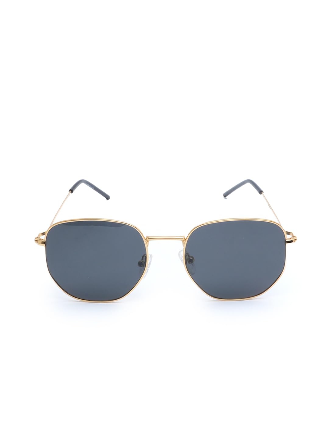 Polarized Oval Sunglasses for Men - Turban-Fit Ultra-Slim Metal Frame - UV400 Protection Anti-Glare Shades for Singhs & Gents - Comfortable Straight Temple Design