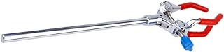 ULTECHNOVO Braçadeira De 3 Frascos Clipe De Três Garras Tubo De Ensaio Suporte De Laboratório Braçadeira De Laboratório De Metal Acessório De Laboratório Frasco De Aço Inoxidável