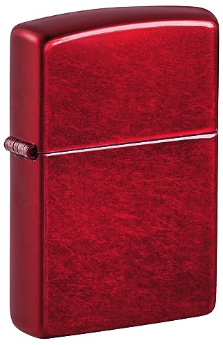Original made in USA Zippo – Accendino Senza Logo Candy Apple Red