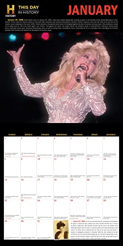 2023 History Channel This Day In History Wall Calendar: 365 Remarkable People, Extraordinary Events And Fascinating Facts (Hanging Monthly Photography Calendar & Gift) (Moments In History™ Calendars) #TOP2