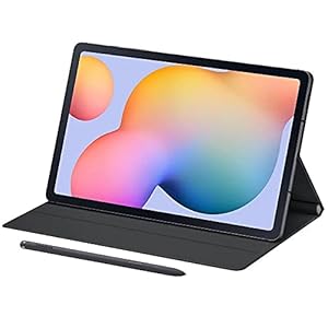 Samsung-Galaxy-Tab-S6-Lite-wS-Pen-64GB-4GB-104-Face-Unlock-Octa-Core-Exynos-9610-7040mAh-Battery-Wi-Fi-Tablet-SM-P610-US-Model-Book-Cover-64GB-SD-Bundle-Oxford-Gray SAMSUNG Galaxy Tab S6 Lite w/S Pen (64GB, 4GB) 10.4’’, Face Unlock, Octa-Core Exynos 9610, 7040mAh Battery Wi-Fi Tablet SM-P610 - US Model (Book Cover + 64GB SD Bundle, Oxford Gray)