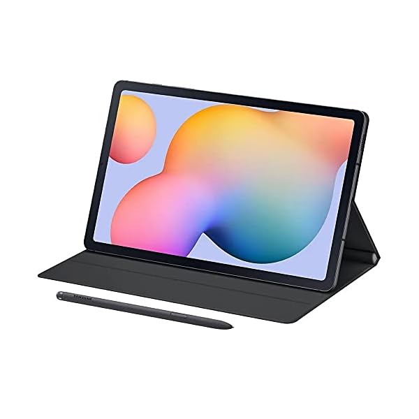Samsung-Galaxy-Tab-S6-Lite-wS-Pen-64GB-4GB-104-Face-Unlock-Octa-Core-Exynos-9610-7040mAh-Battery-Wi-Fi-Tablet-SM-P610-US-Model-Book-Cover-64GB-SD-Bundle-Oxford-Gray SAMSUNG Galaxy Tab S6 Lite w/S Pen (64GB, 4GB) 10.4’’, Face Unlock, Octa-Core Exynos 9610, 7040mAh Battery Wi-Fi Tablet SM-P610 - US Model (Book Cover + 64GB SD Bundle, Oxford Gray)