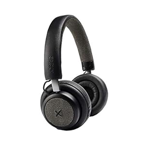 SACKit – TOUCHit on-ear Bluetooth hoofdtelefoon met actieve ruisonderdrukking – Draadloze koptelefoon met microfoon – Comfortabele pasvorm – 22 uur afspeeltijd – Black