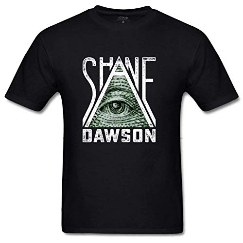 Julongcul Men's All Seeing Eye Shane Dawson Cotton T-Shirt M Black