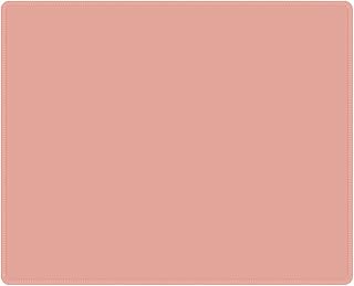 Qisan Gaming Mouse Pad/Mat for Computer Laptop 10.23"x8.26"x0.08" Keyboard Pad Desk Pad with Anti-slip Rubber Base Rectangle Mouse Pad Mat-Light Pink