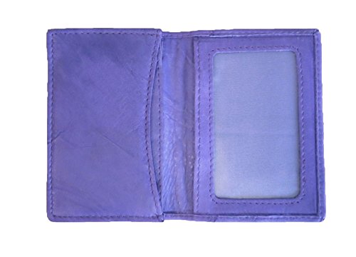 Business Card Holder (Leather) purple