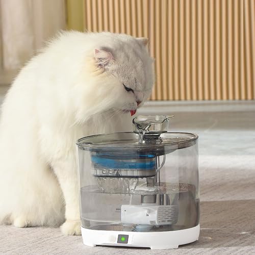 Fuente automática de agua para mascotas con sensor miniatura 4