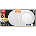 Globe Electric 3001861 White 6 in. 12W Aluminum LED Recessed Lighting Kit - Pack of 4