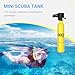 DIDEEP Scuba Tank Diving, 0.5L Capacity Mini Scuba Tank,Dive Portable Lungs for 7-10 Minutes Underwater Breathing, Diving Lung Tank Suitable for Emergency Rescue, Underwater Exploration