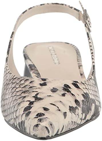 Vince Camuto Women's Jesander Buckle Flat Loafer, Warm Vanilla, 8 | Image 1