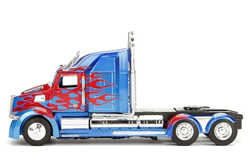 Jada Transformers Optimus Prime 1:24 con Robot y Puertas Abiertas miniatura 3