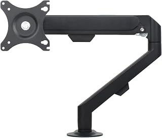Waveshare Braço de monitor de mola a gás para monitor de exibição de 17 a 30 polegadas, ajuste de altura livre, suporta rotação e expansão em vários ângulos