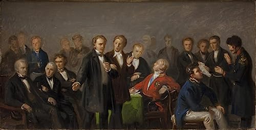 Poster Peinture Abstraite Constantin Hansen Déco Chambre 60x90