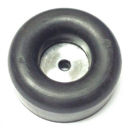 Bumper, Rubber, Black, 1-1/16"H x 1-1/16"W, PK.5